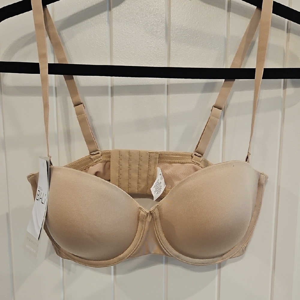 Bali Nude Underwire Convertible Bra With Removal Straps